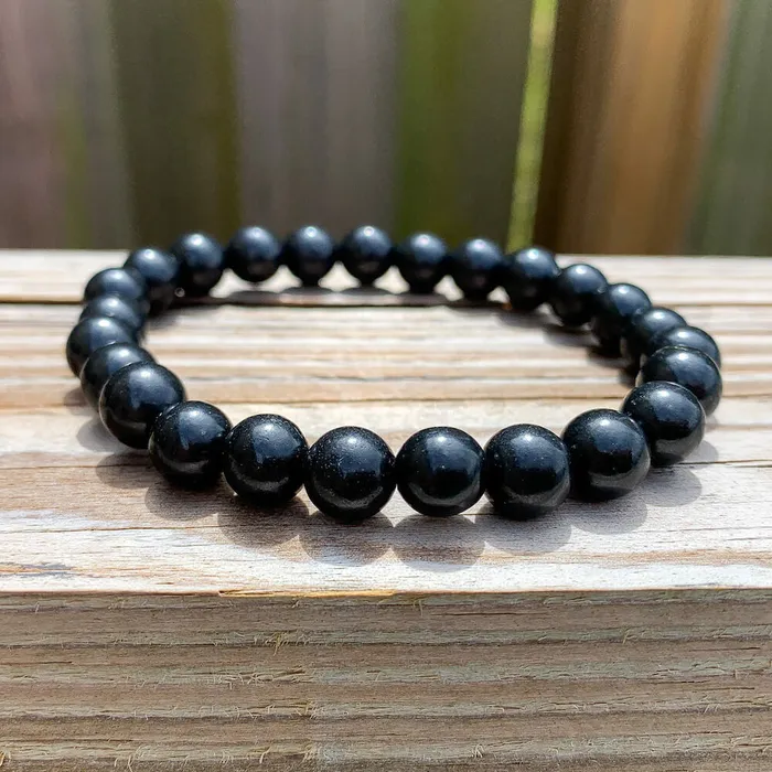 Magic Crystals Bracelets Genuine Shungite Beaded Bracelet