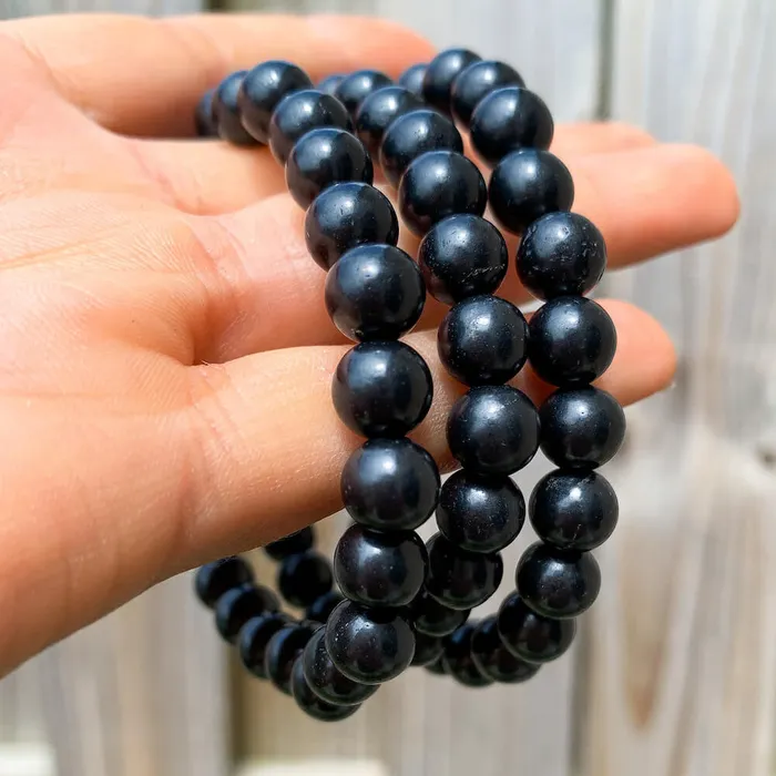 Magic Crystals Bracelets Genuine Shungite Beaded Bracelet