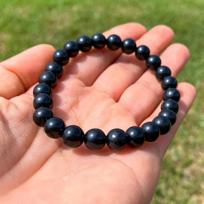 Magic Crystals Bracelets Genuine Shungite Beaded Bracelet