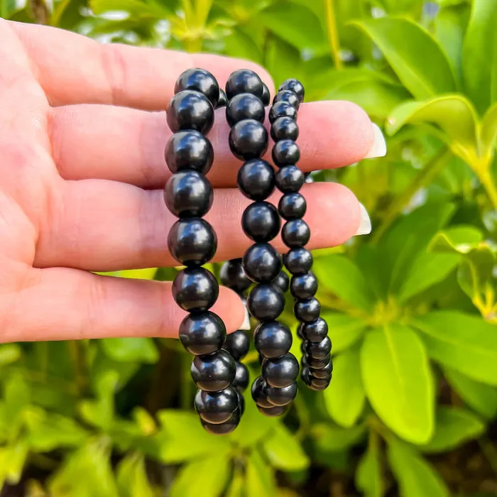 Magic Crystals Bracelets Genuine Shungite Beaded Bracelet