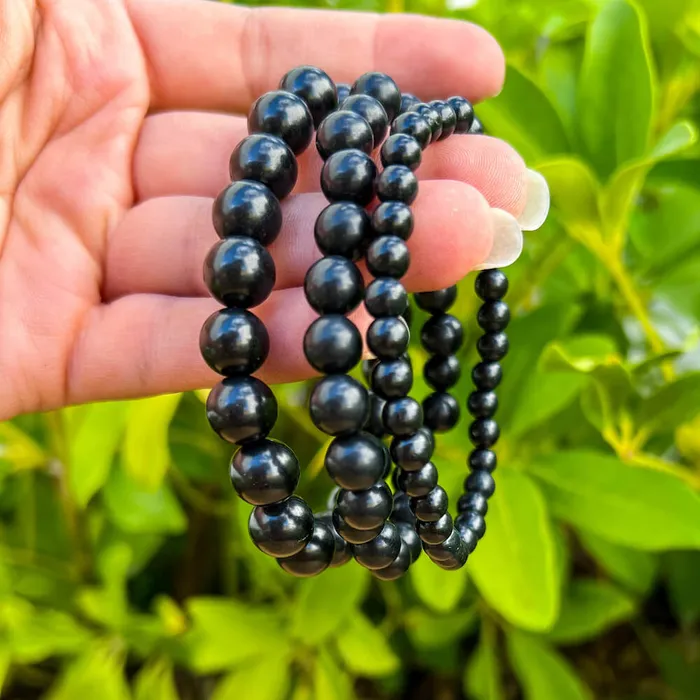 Magic Crystals Bracelets Genuine Shungite Beaded Bracelet