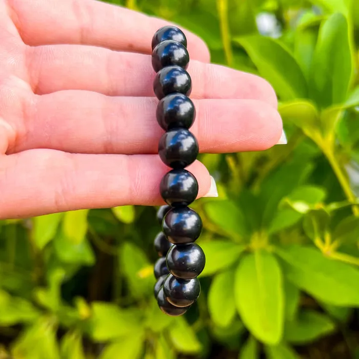 Magic Crystals Bracelets Genuine Shungite Beaded Bracelet