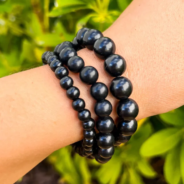 Magic Crystals Bracelets Genuine Shungite Beaded Bracelet