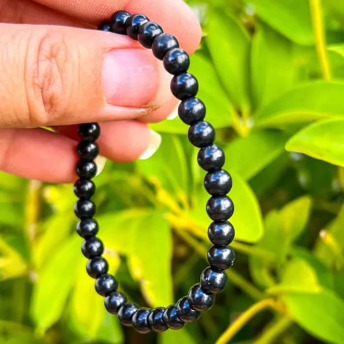 Magic Crystals Bracelets Genuine Shungite Beaded Bracelet