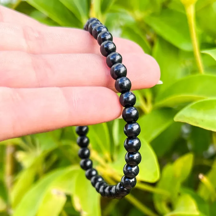 Magic Crystals Bracelets Genuine Shungite Beaded Bracelet