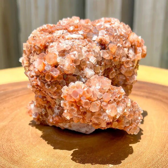 Magic Crystals Charm Necklaces Red ARAGONITE Star Cluster F