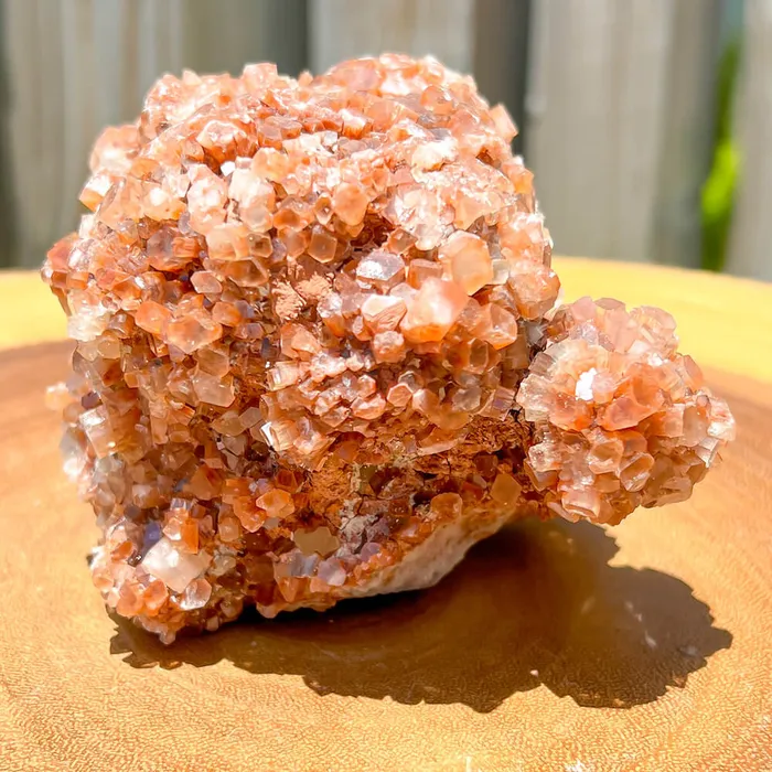 Magic Crystals Charm Necklaces Red ARAGONITE Star Cluster F