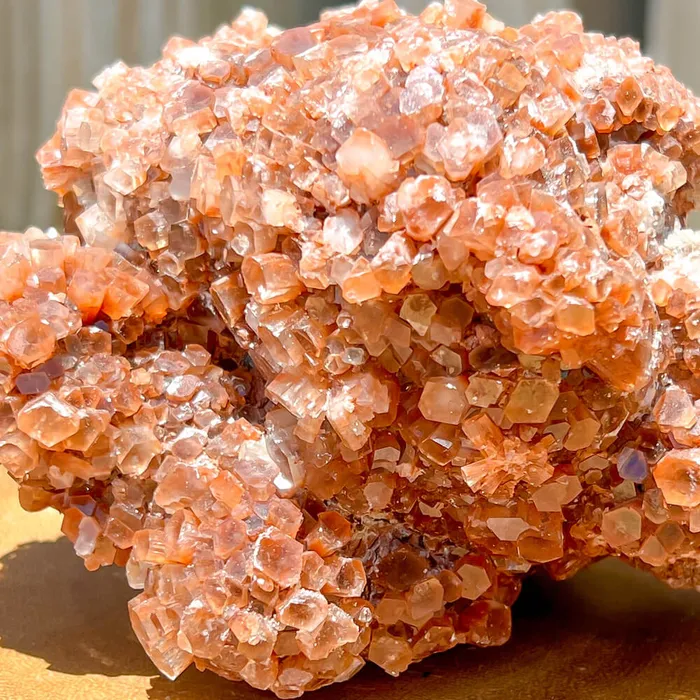 Magic Crystals Charm Necklaces Red ARAGONITE Star Cluster F