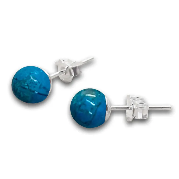 Magic Crystals Earrings Natural Gemstone Stud Beaded Earrings