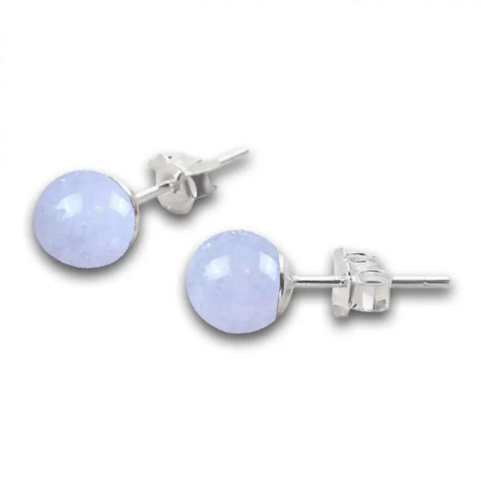Magic Crystals Earrings Natural Gemstone Stud Beaded Earrings