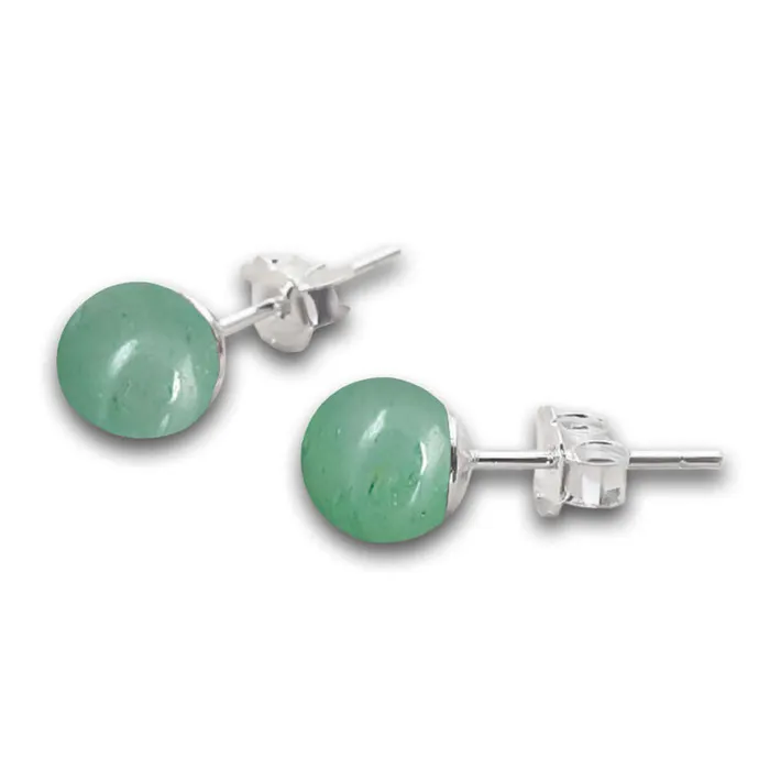 Magic Crystals Earrings Natural Gemstone Stud Beaded Earrings