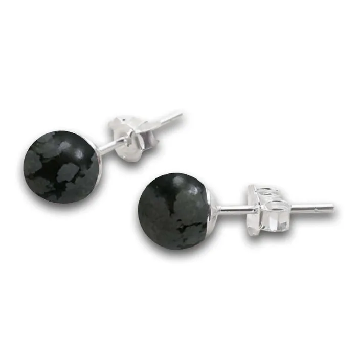 Magic Crystals Earrings Natural Gemstone Stud Beaded Earrings