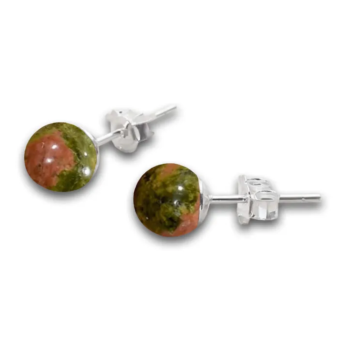 Magic Crystals Earrings Natural Gemstone Stud Beaded Earrings