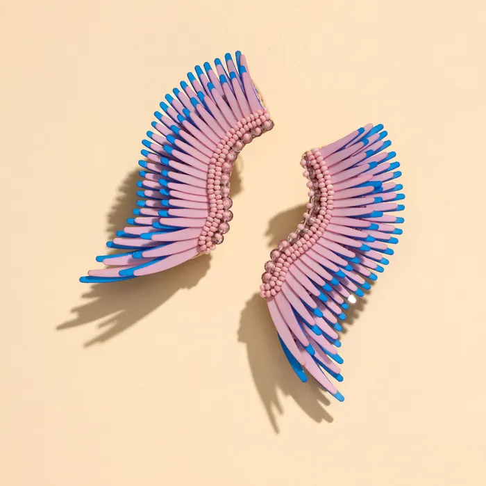 Midi Madeline Earrings Light Purple Mignonne Gavigan Earrings
