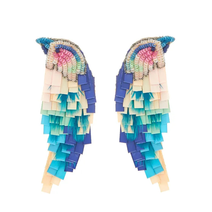 Mignonne Gavigan Earrings Bird Earrings Turquoise