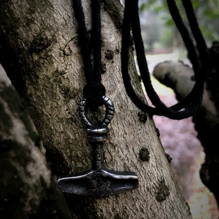 Necklaces AE Thors Hammer Necklace Antique Style