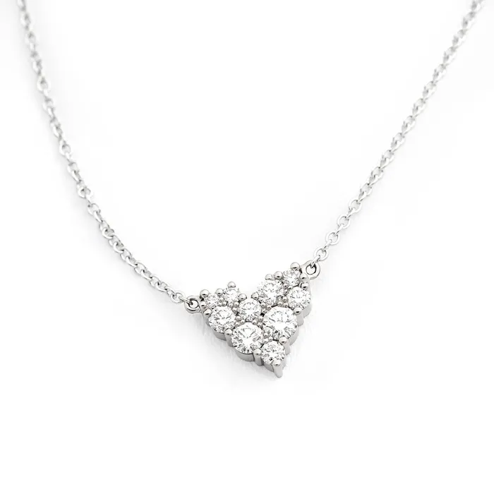 Necklaces Design Jussi Louesalmi Keto Meadow necklace White Heart S