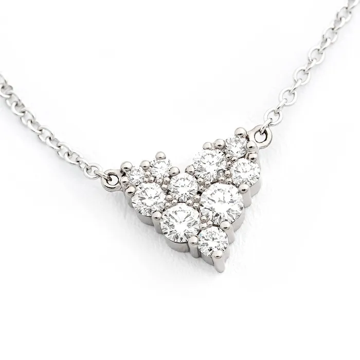 Necklaces Design Jussi Louesalmi Keto Meadow necklace White Heart S