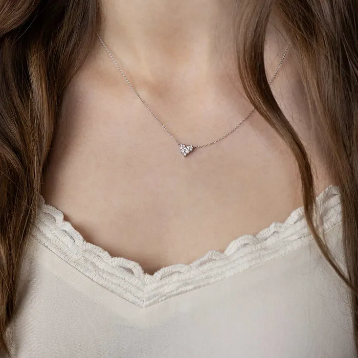 Necklaces Design Jussi Louesalmi Keto Meadow necklace White Heart S