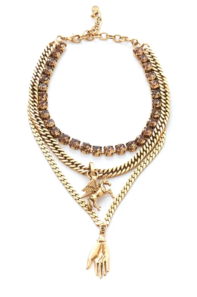 Necklaces DYLANLEX Gilded Phoenix Necklace