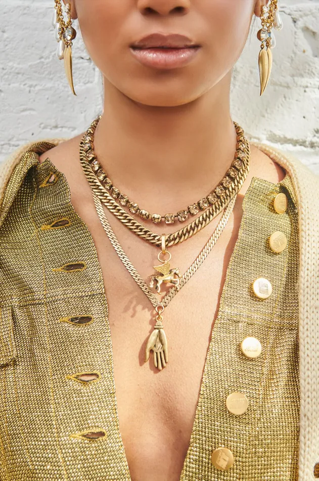 Necklaces DYLANLEX Gilded Phoenix Necklace Necklaces DYLANLEX Gilded Phoenix Necklace