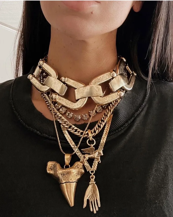 Necklaces DYLANLEX Gilded Phoenix Necklace Necklaces DYLANLEX Gilded Phoenix Necklace