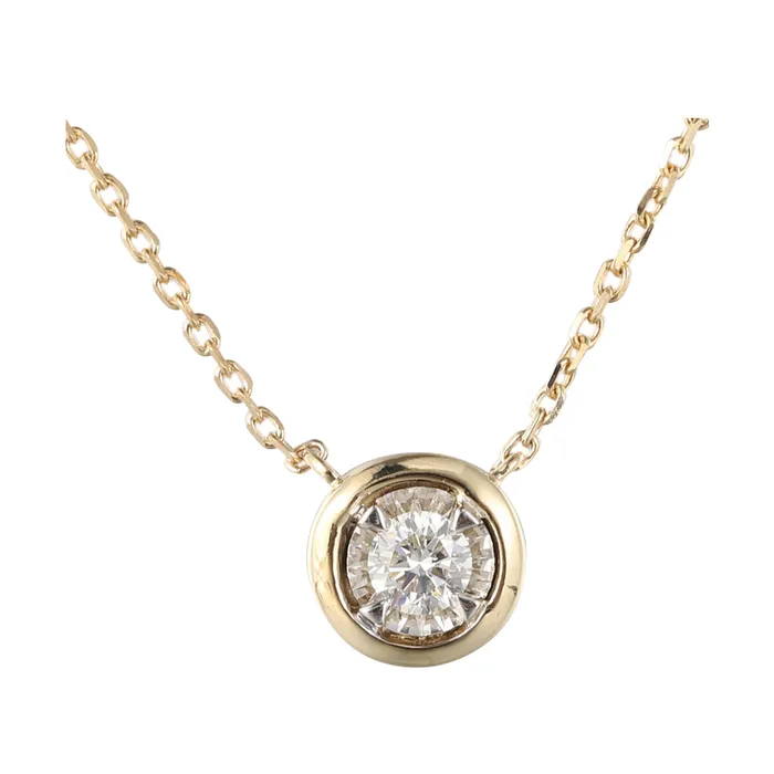 Necklaces Gems One 14Kt White Yellow Gold Diamond 15Ctw Necklace