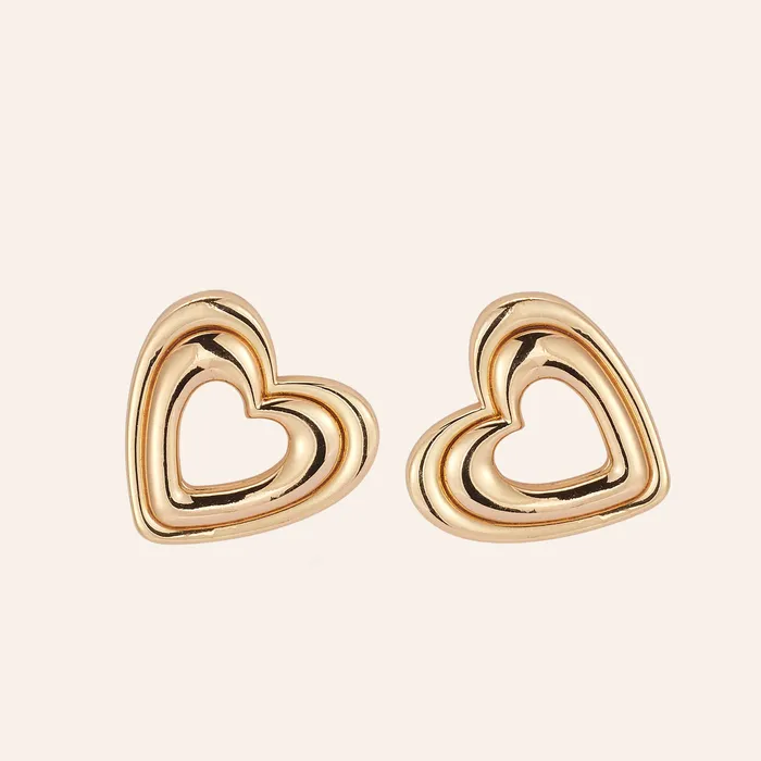 Necklaces Mignonne Gavigan Melissa Heart Studs