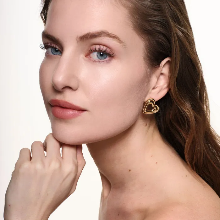 Necklaces Mignonne Gavigan Melissa Heart Studs Necklaces Mignonne Gavigan Melissa Heart Studs