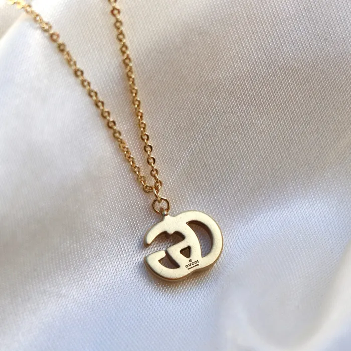 Necklaces Reluxe Vintage GG Pendant Necklace