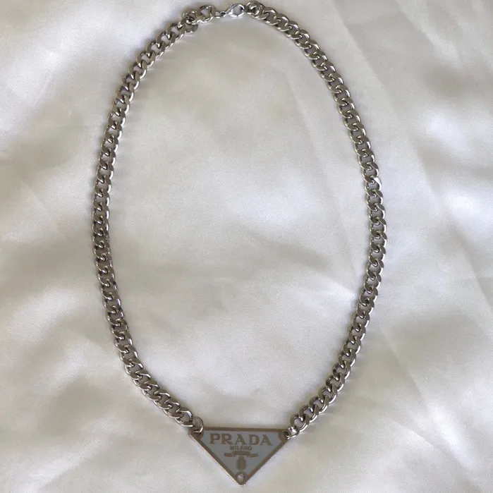 Necklaces Reluxe Vintage Milano Argent Tag Necklace