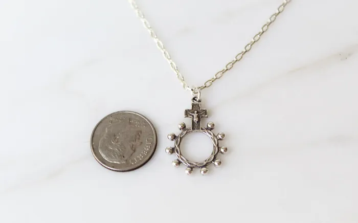 Necklaces The Little Catholic Mens Rosary Necklace Necklaces The Little Catholic Mens Rosary Necklace