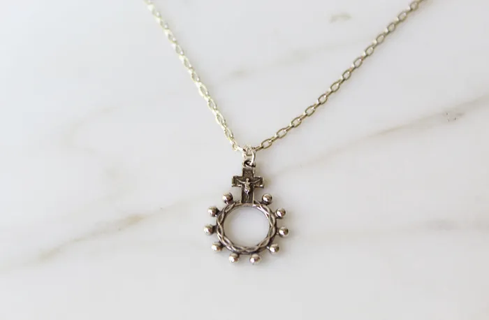 Necklaces The Little Catholic Mens Rosary Necklace Necklaces The Little Catholic Mens Rosary Necklace