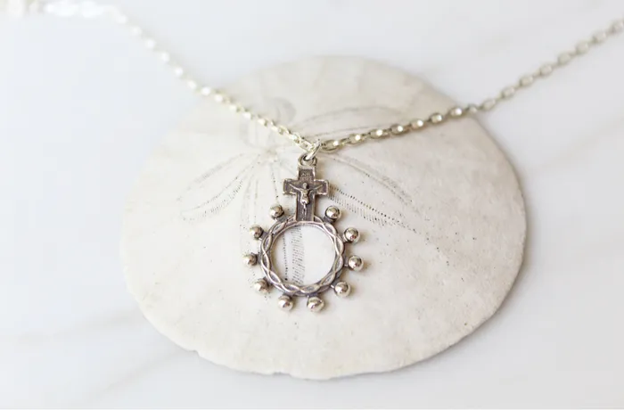 Necklaces The Little Catholic Mens Rosary Necklace Necklaces The Little Catholic Mens Rosary Necklace