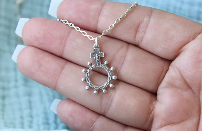 Necklaces The Little Catholic Mens Rosary Necklace Necklaces The Little Catholic Mens Rosary Necklace