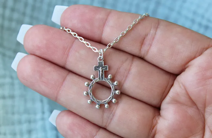 Necklaces The Little Catholic Mens Rosary Necklace Necklaces The Little Catholic Mens Rosary Necklace