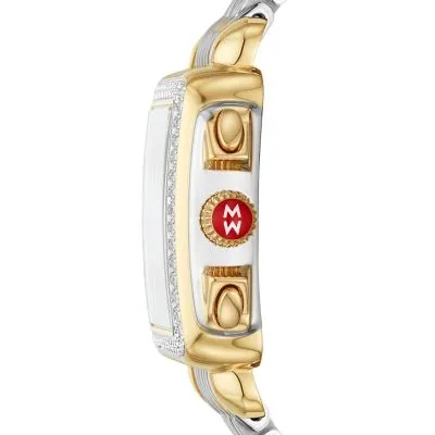 PreStyled Sets MICHELE Watches MICHELE Watches Deco TwoTone 18k GoldPlated Diamond Watch 33mm