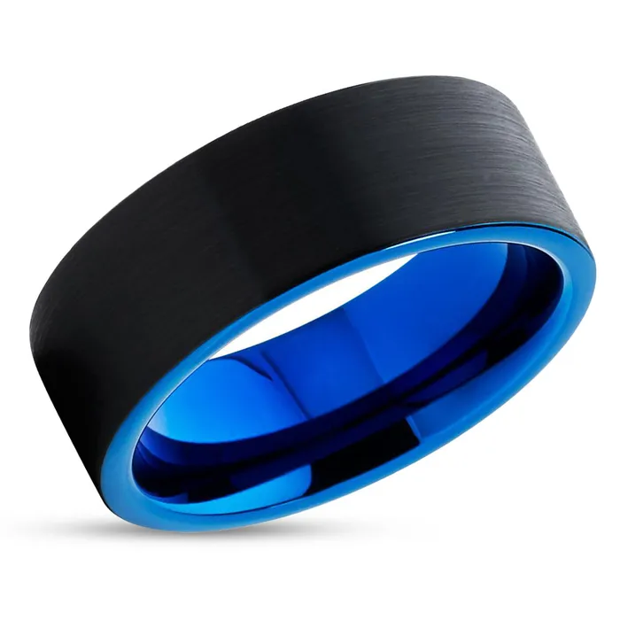 Rings Clean Casting Jewelry Black Tungsten Wedding Band Blue Tungsten Ring Tungsten Wedding Band Rings Clean Casting Jewelry Black Tungsten Wedding Band Blue Tungsten Ring Tungsten Wedding Band