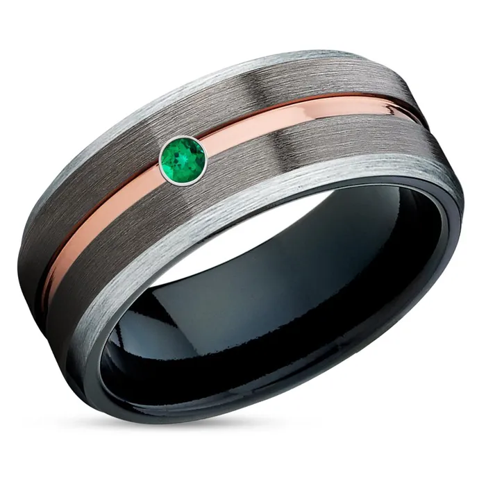 Rings Clean Casting Jewelry Emerald Tungsten Ring Gunmetal Tungsten Ring Rose Gold Tungsten Ring Rings Clean Casting Jewelry Emerald Tungsten Ring Gunmetal Tungsten Ring Rose Gold Tungsten Ring