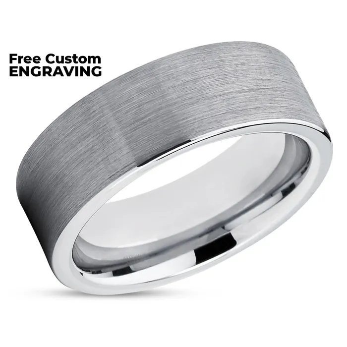 Rings Clean Casting Jewelry Tungsten Wedding Ring Tungsten Carbide Ring Wedding Band Wedding Ring Band