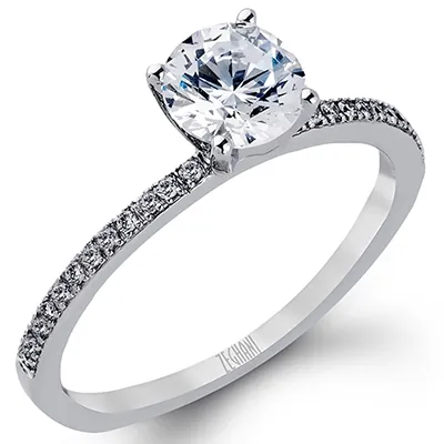 Rings International Diamond Center Zeghani Engagement Ring and Wedding Band Set ZR260
