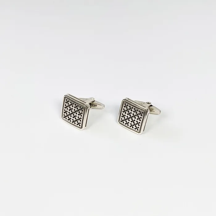 Rings MURADiAN Marash Silver Cufflinks Square by Muradian