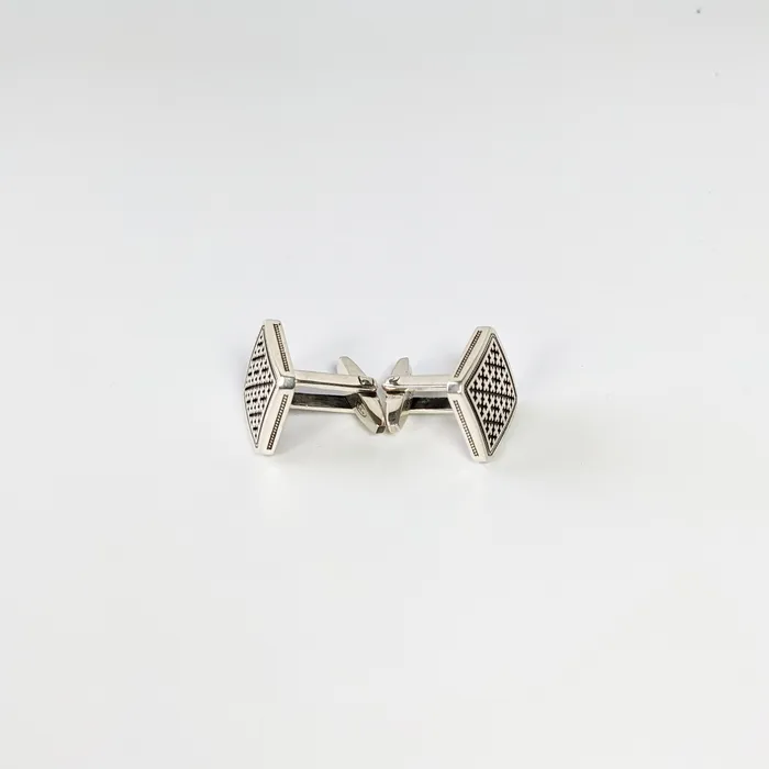 Rings MURADiAN Marash Silver Cufflinks Square by Muradian