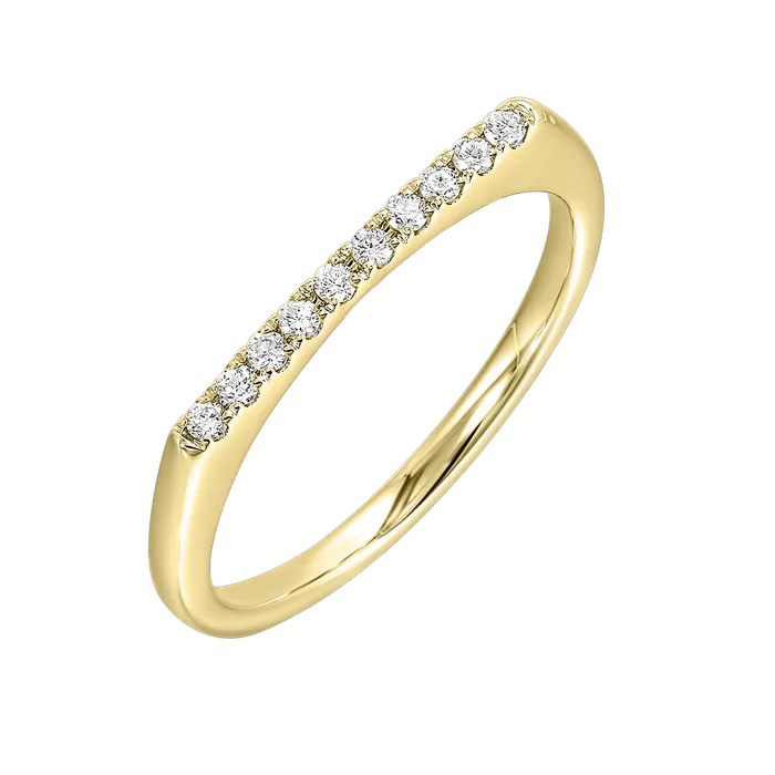 Rings Shop IDC estore 14K White or Yellow Gold Diamond Euro Stackable Fashion Ring 010CTW Rings Shop IDC estore 14K White or Yellow Gold Diamond Euro Stackable Fashion Ring 010CTW