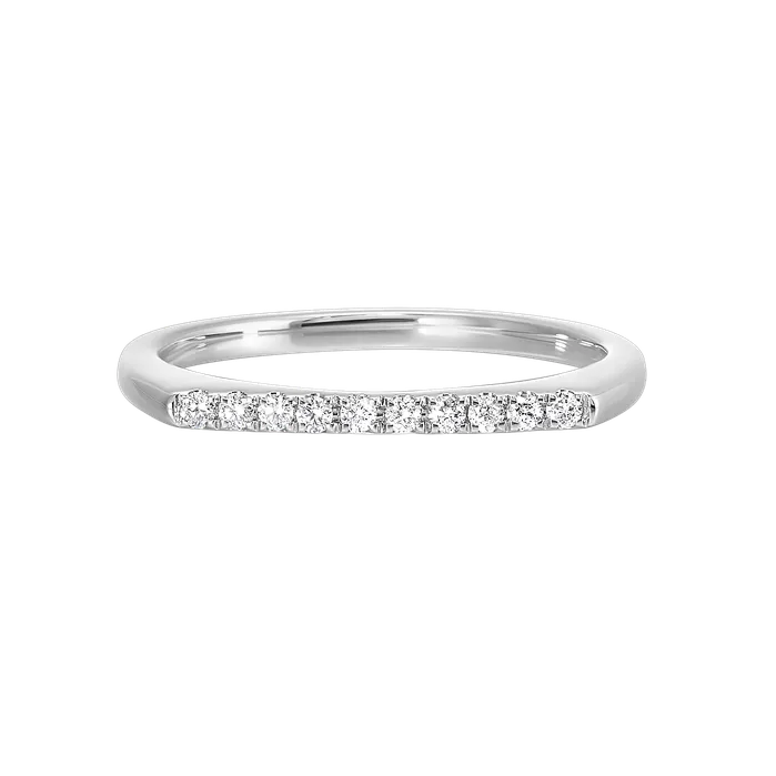 Rings Shop IDC estore 14K White or Yellow Gold Diamond Euro Stackable Fashion Ring 010CTW Rings Shop IDC estore 14K White or Yellow Gold Diamond Euro Stackable Fashion Ring 010CTW