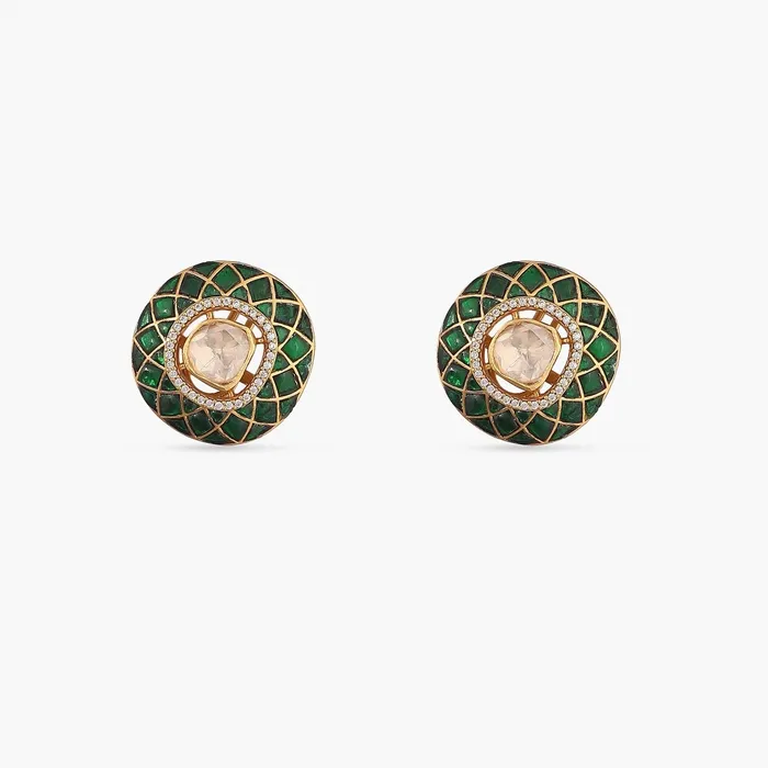 Rings SILVER Firdos Moissanite Silver Studs