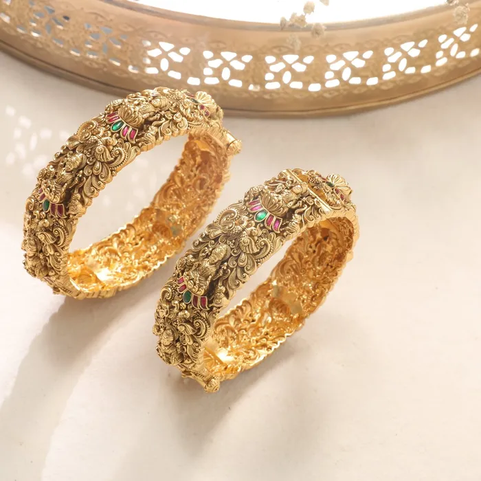 Rings SILVER Visuddha Antique Silver Bangles