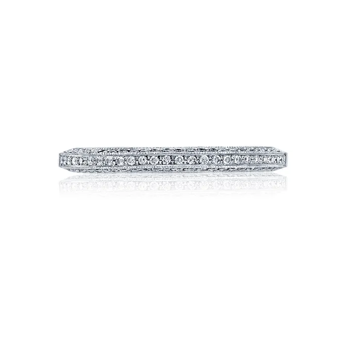 Rings Tacori 18k White Gold Simply Tacori Diamond Wedding Band 018 CTW International Diamond Center Rings Tacori 18k White Gold Simply Tacori Diamond Wedding Band 018 CTW International Diamond Center