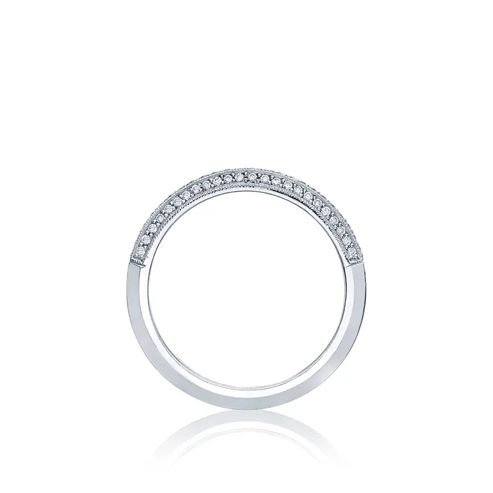 Rings Tacori 18k White Gold Simply Tacori Diamond Wedding Band 018 CTW International Diamond Center Rings Tacori 18k White Gold Simply Tacori Diamond Wedding Band 018 CTW International Diamond Center