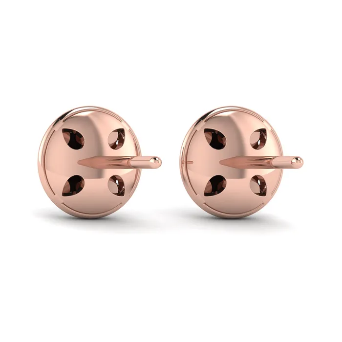 Shop IDC estore Earrings Vlora Marisol 14K Diamond Disc Stud Earrings 048CTW